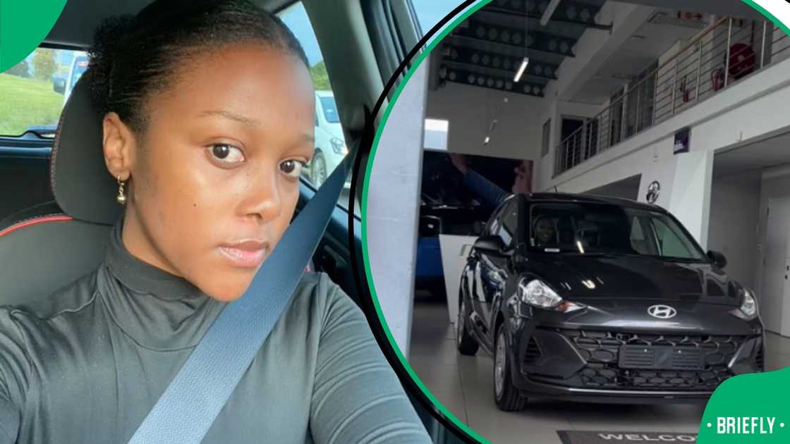 Woman has zero driving skills Woman has zero driving skills