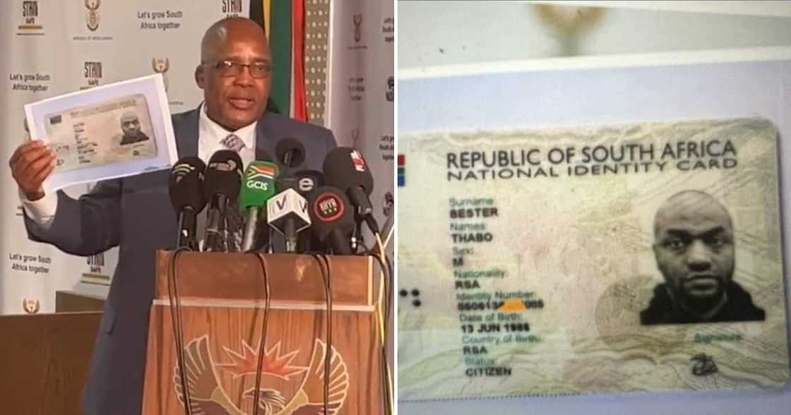 The Department of Home Affairs has issued Thabo Bester with an ID document The Department of Home Affairs has issued Thabo Bester with an ID document
