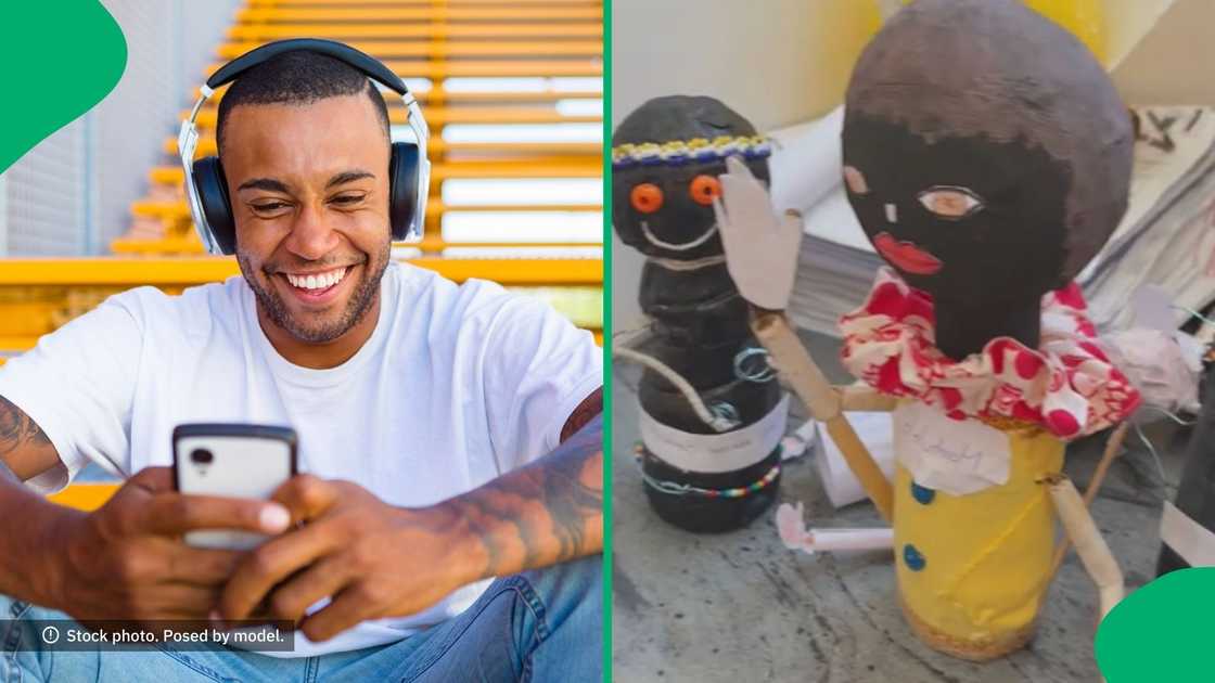 A Johannesburg Grade 9 art teacher laughed at her pupils' projects, leaving the internet in stitches. A Johannesburg Grade 9 art teacher laughed at her pupils' projects, leaving the internet in stitches.