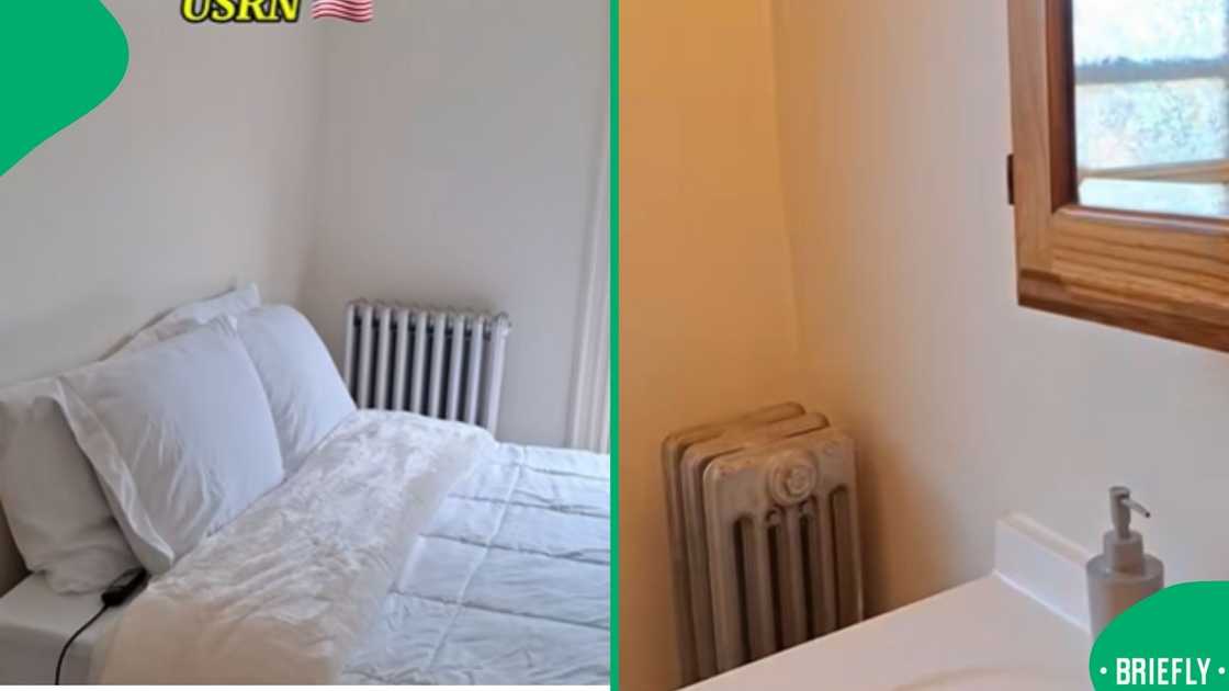 A South African nurse gave viewers a look at her US apartment in a TikTok video, mentioning the R26,000 monthly rent A South African nurse gave viewers a look at her US apartment in a TikTok video, mentioning the R26,000 monthly rent