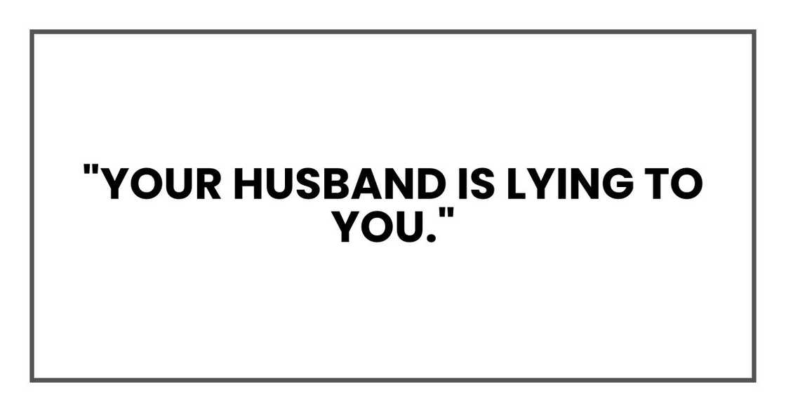 YOUR HUSBAND YOUR HUSBAND