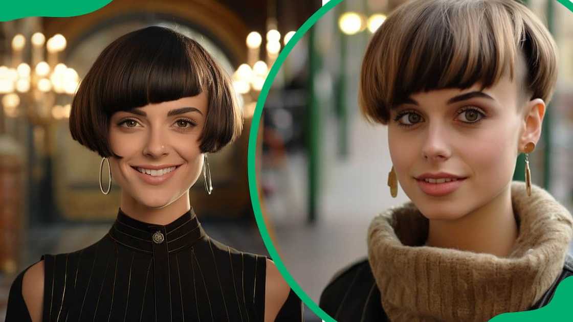 Titled bangs Titled bangs