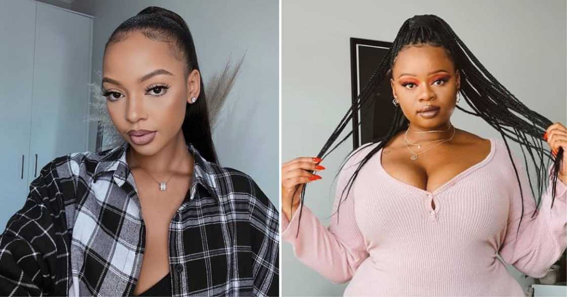 ThickLeeyonce and Mihlali are two of Mzansi's most popular YouTubers ThickLeeyonce and Mihlali are two of Mzansi's most popular YouTubers