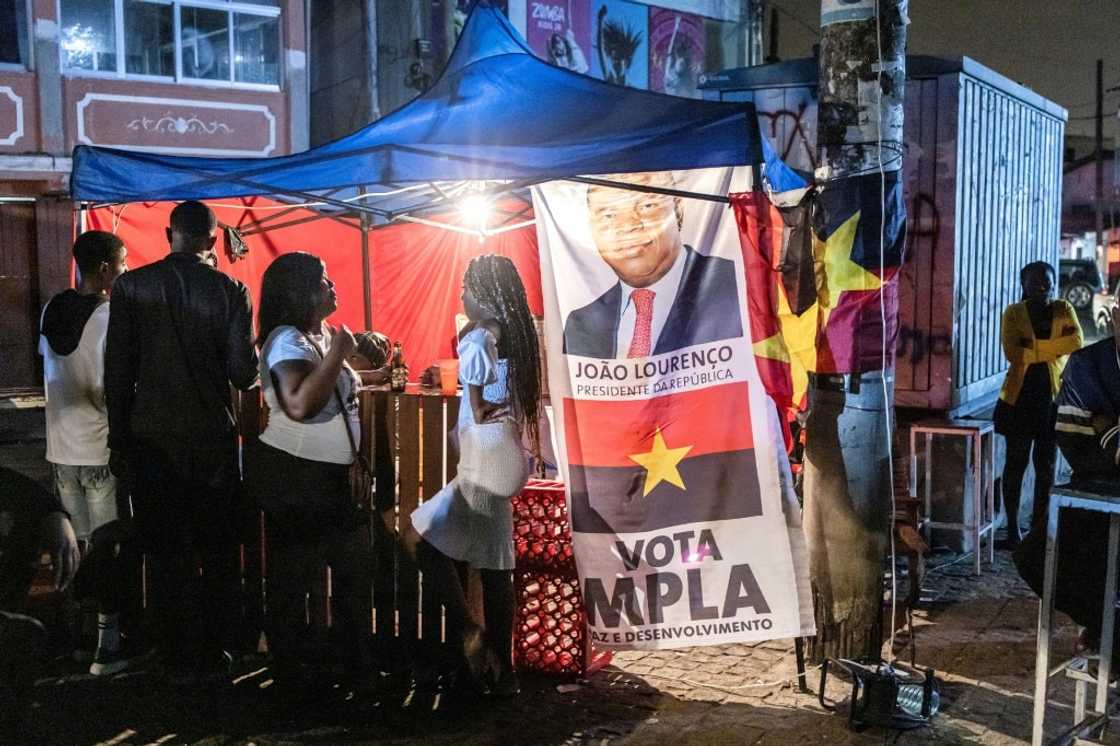 The People's Movement for the Liberation of Angola (MPLA) party has been in power since Angola won independence from Portugal in 1975 The People's Movement for the Liberation of Angola (MPLA) party has been in power since Angola won independence from Portugal in 1975
