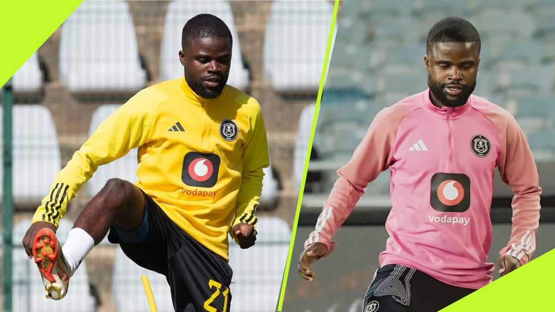 Lesedi Kapinga could leave Orlando Pirates.