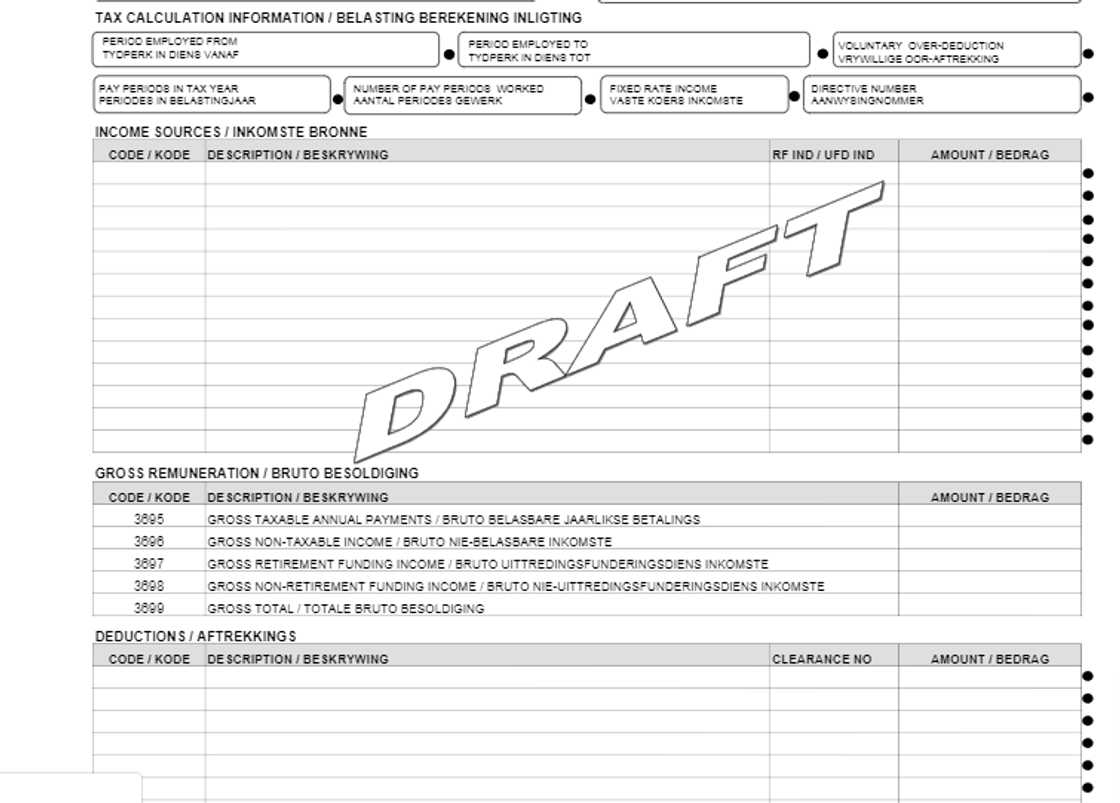 irp5 form: everything you need to know including the pdf download link