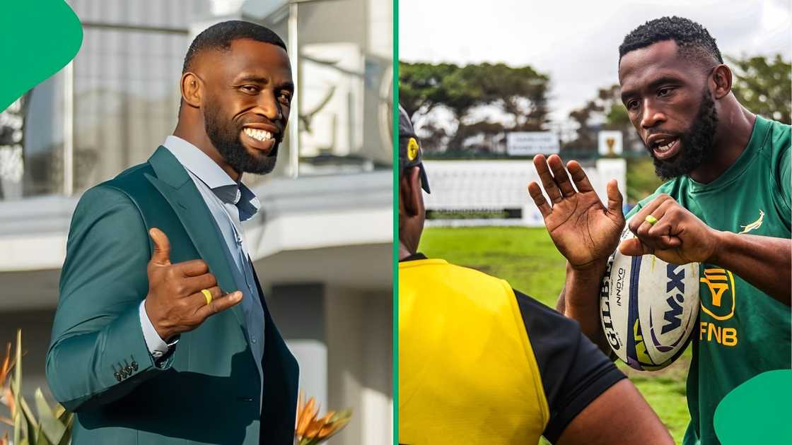 Siya Kolisi was crowned fans' favourite sports star