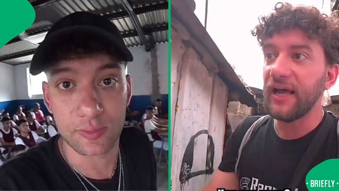 A tourist’s viral visit to South Africa’s most dangerous township sparked a debate. A tourist’s viral visit to South Africa’s most dangerous township sparked a debate.