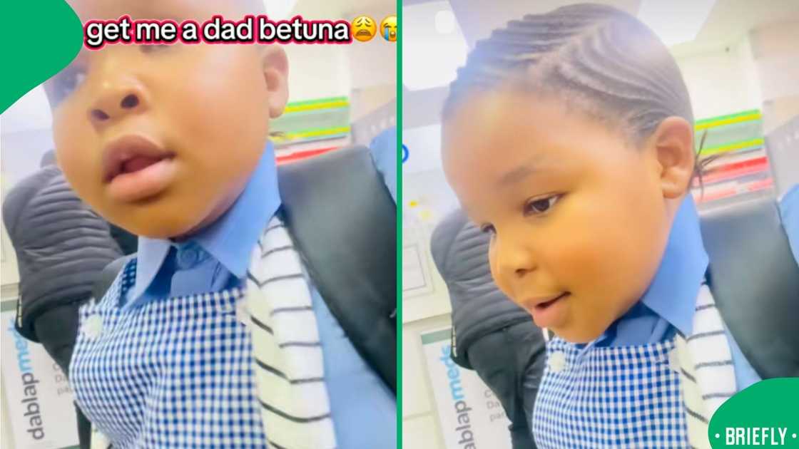 The image on the right showed the moment the daughter roasted her mom