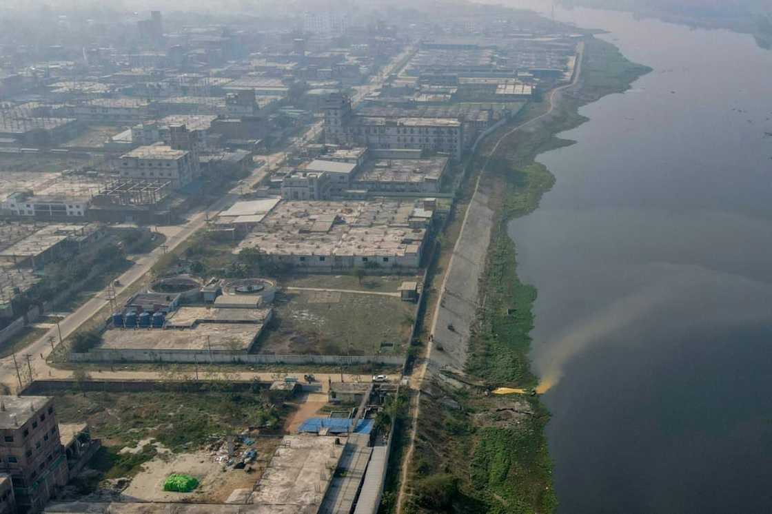 Bangladesh’s booming garment trade accounts for around 80% of the country's exports, but many factories are close to rivers with a toxic melange of dyes, tanning acids and other dangerous chemicals making their way into the water Bangladesh’s booming garment trade accounts for around 80% of the country's exports, but many factories are close to rivers with a toxic melange of dyes, tanning acids and other dangerous chemicals making their way into the water