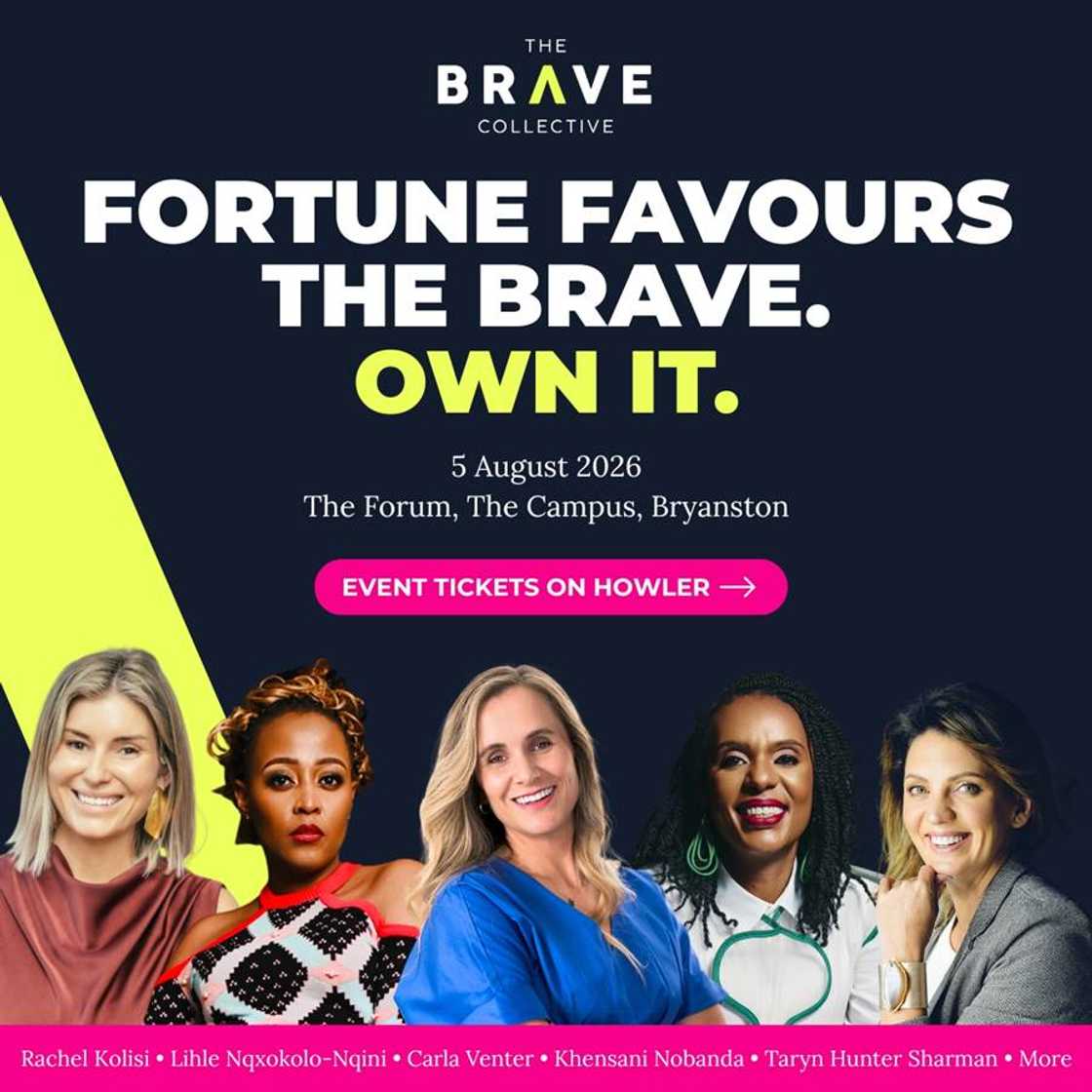 Co-founder Taryn Hunter Sharman stressed that the event aims to help women bridge the gap between knowing their value and building real wealth Co-founder Taryn Hunter Sharman stressed that the event aims to help women bridge the gap between knowing their value and building real wealth