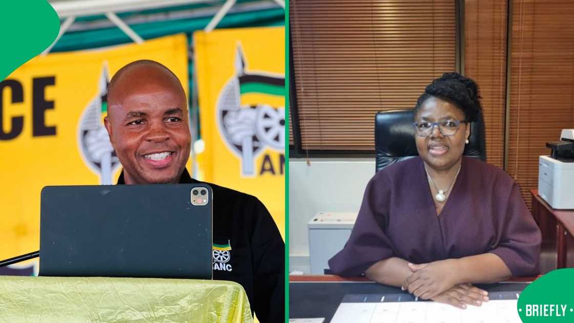 Mpumalanga's Premier, Mandla Ndlovu, promised swift action as an investigation into a R2 million laptop procurement deal picks up steam. Image: @goolammv/ @DrTibane Mpumalanga's Premier, Mandla Ndlovu, promised swift action as an investigation into a R2 million laptop procurement deal picks up steam. Image: @goolammv/ @DrTibane