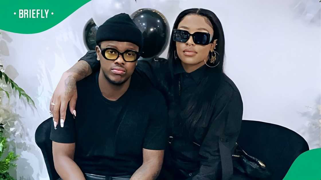 DJ Zinhle shows love to hubby DJ Zinhle shows love to hubby