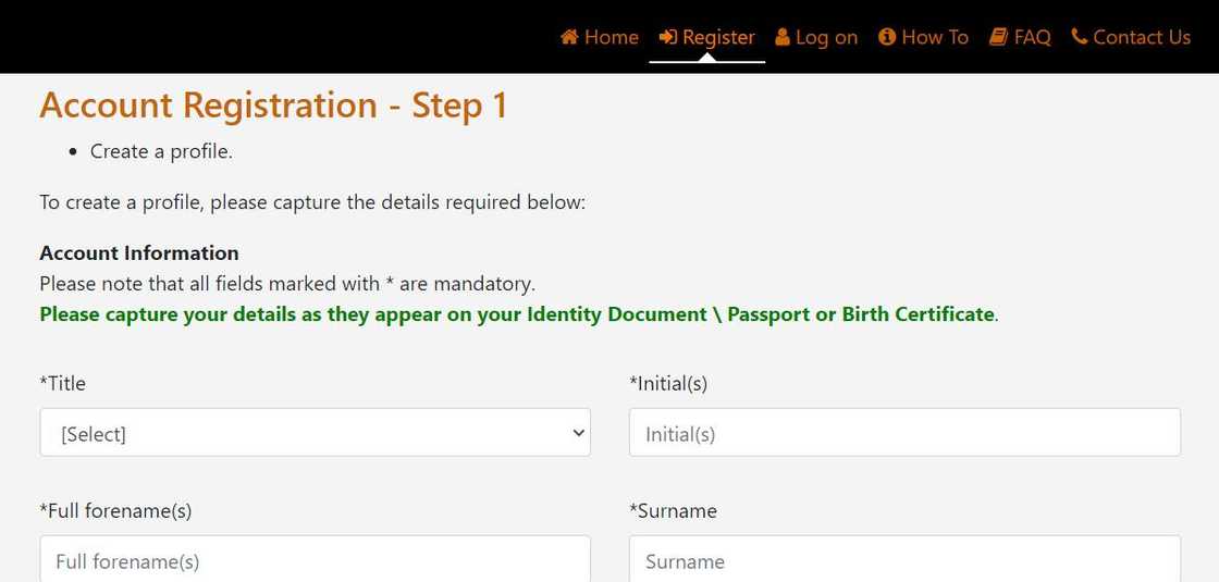 BABS Home Affairs online booking BABS Home Affairs online booking