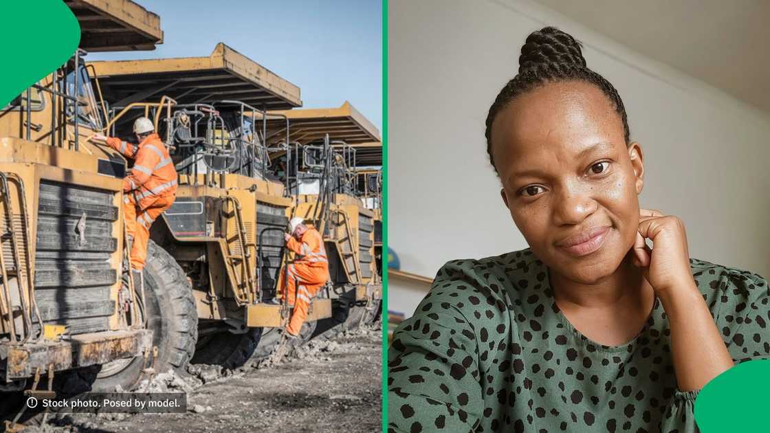 A woman unveiled the salary of a mine driver, which left SA intrigued. A woman unveiled the salary of a mine driver, which left SA intrigued.