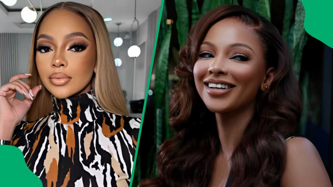 Netizens in awe by how Mihlali looks like without makeup Netizens in awe by how Mihlali looks like without makeup