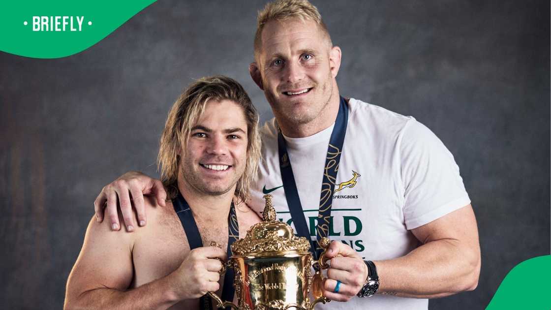 Bok duo Faf de Klerk and Vincent Koch won the Rugby World Cup in 2023.