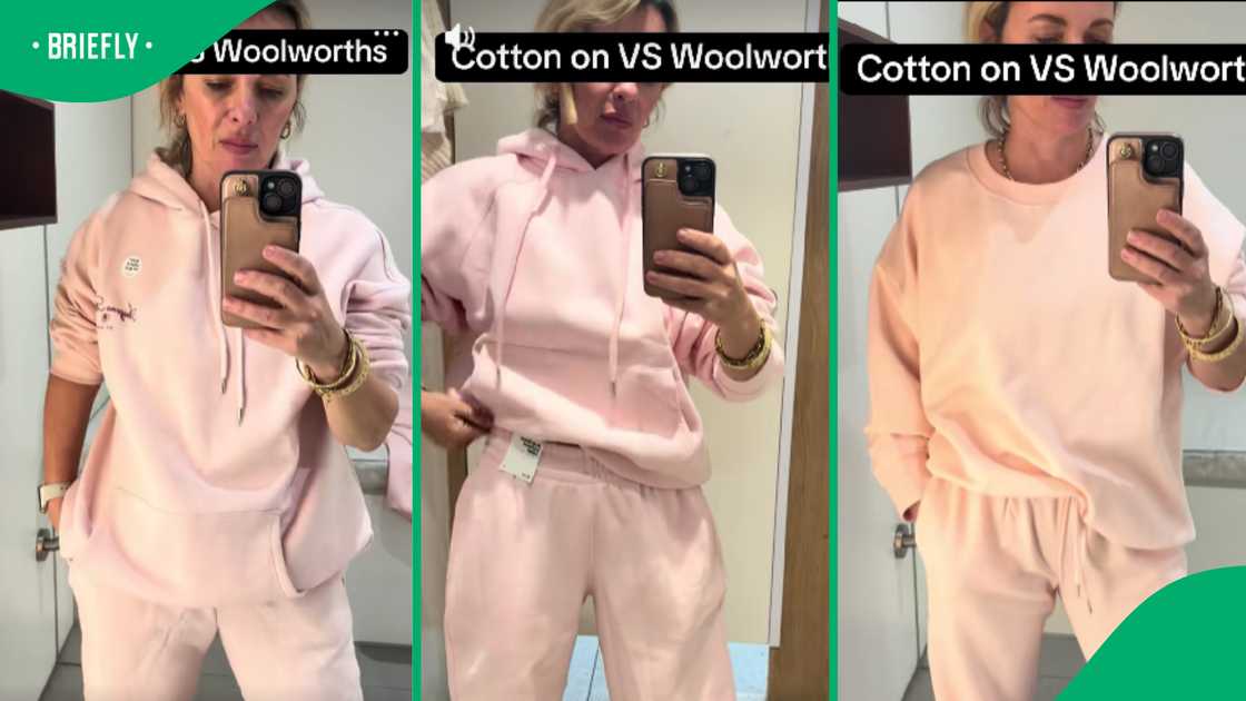 Woman compares Cotton On and Woolworths tracksuit prices
