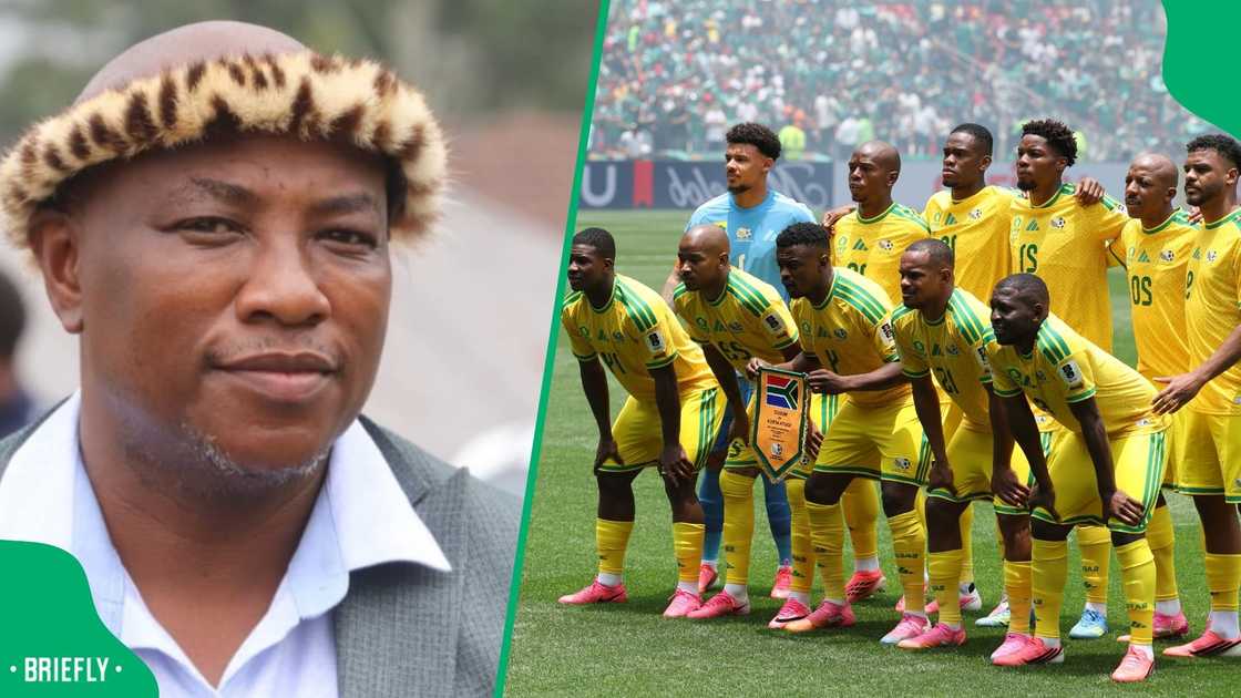 Musa Mseleku was asked to step in and help Bafana Bafana
