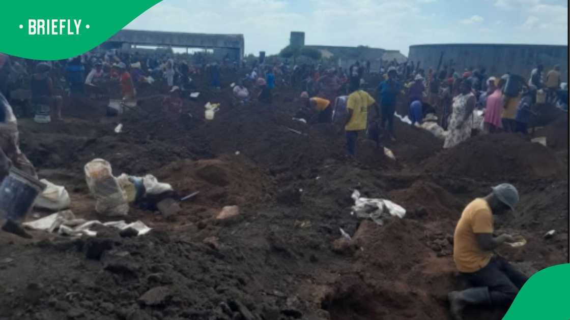 Residents said high unemployment in the area has fuelled the digging, with many viewing it as a rare opportunity to earn quick income.