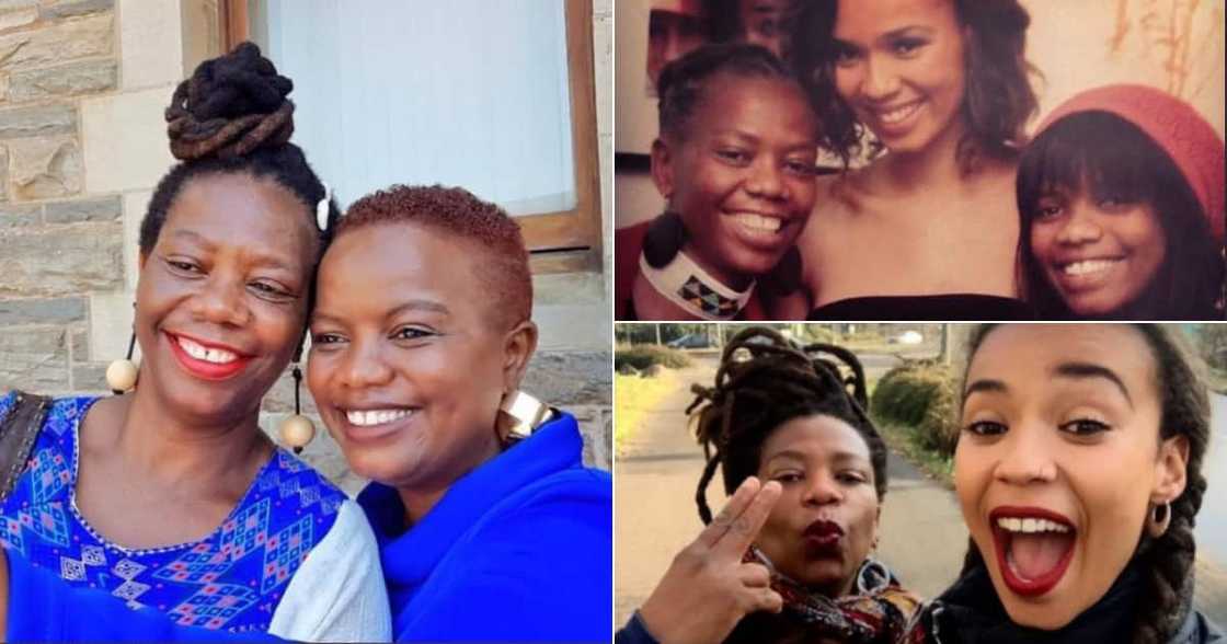 Phumzile Van Damme wishes mom a happy birthday, shares sweet snaps