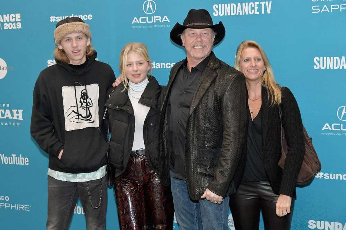 Francesca Hetfield's family