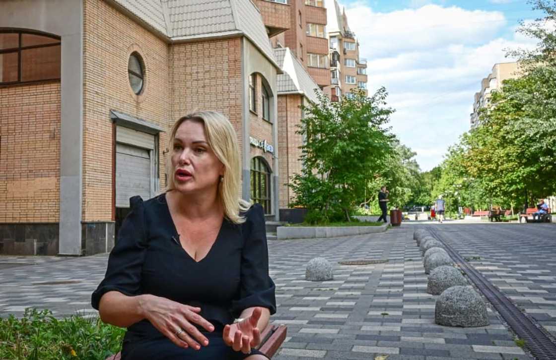 Marina Ovsyannikova's protest has drawn hostile reactions from many quarters Marina Ovsyannikova's protest has drawn hostile reactions from many quarters