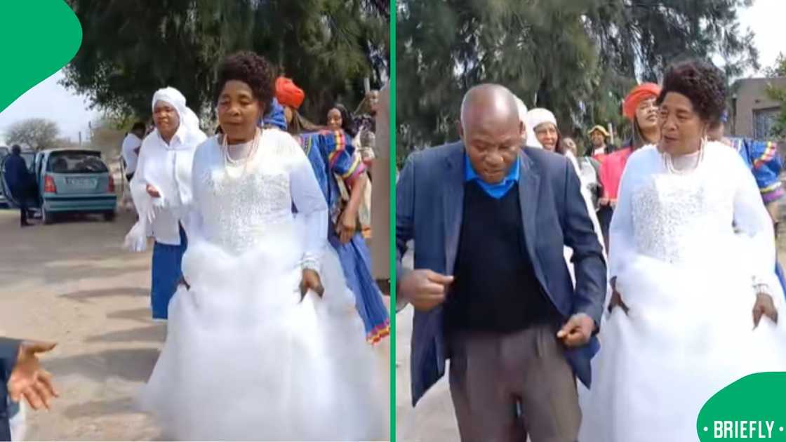 A captured image of pure happiness that reflected love beyond age limits