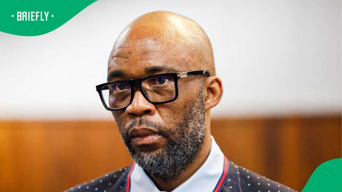 Cat Matlala in court. Cat Matlala in court.