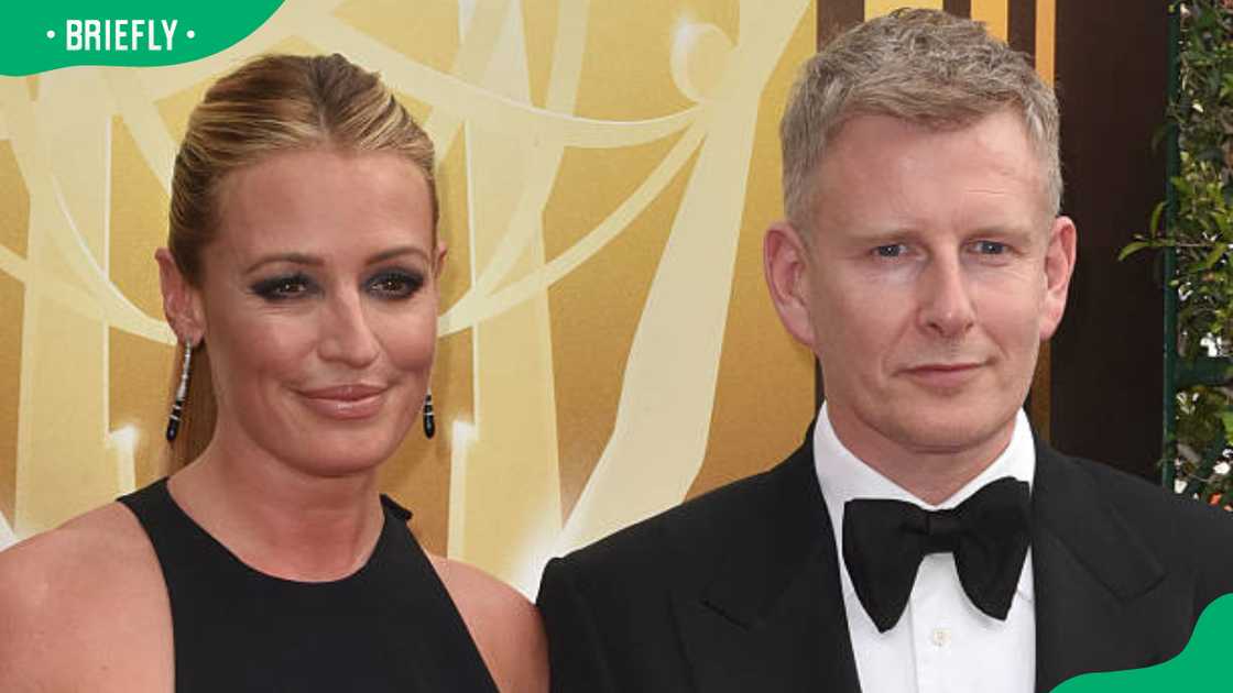 Cat Deeley and Patrick Kielty at the 2015 Creative Arts Emmy Awards