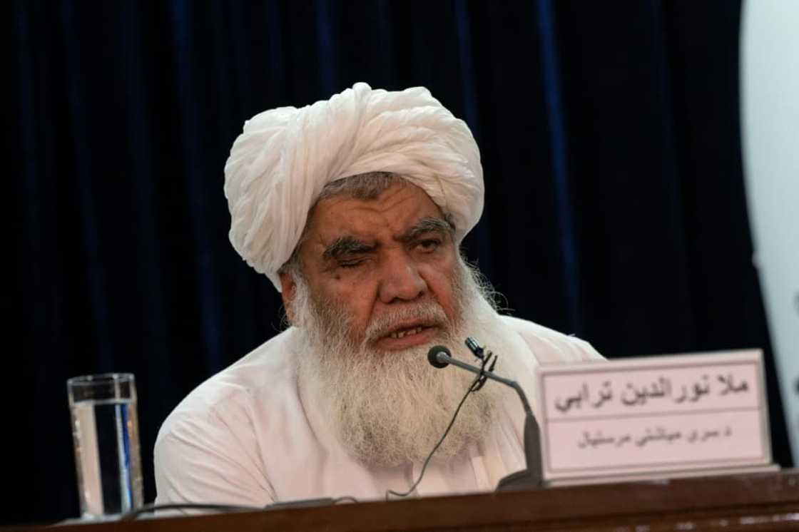 Nooruddin Turabi, deputy president of the Afghan Red Crescent Society, told a news conference that quake relief efforts were now focused on the medium to long term rather than immediate assistance Nooruddin Turabi, deputy president of the Afghan Red Crescent Society, told a news conference that quake relief efforts were now focused on the medium to long term rather than immediate assistance