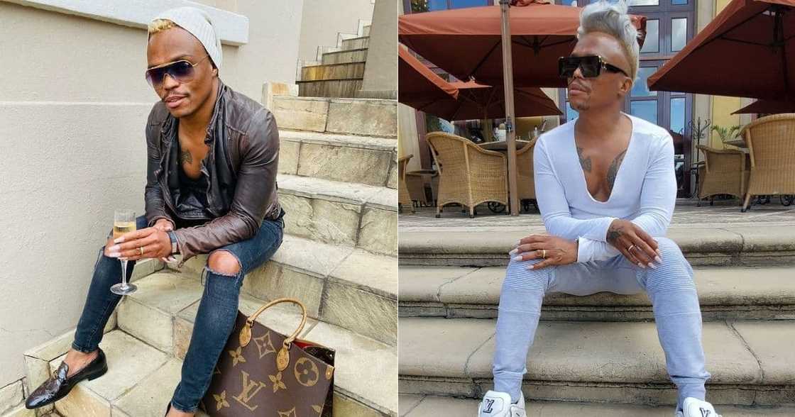 Somizi Mhlongo inspires peeps to find the silver lining in hard times Somizi Mhlongo inspires peeps to find the silver lining in hard times