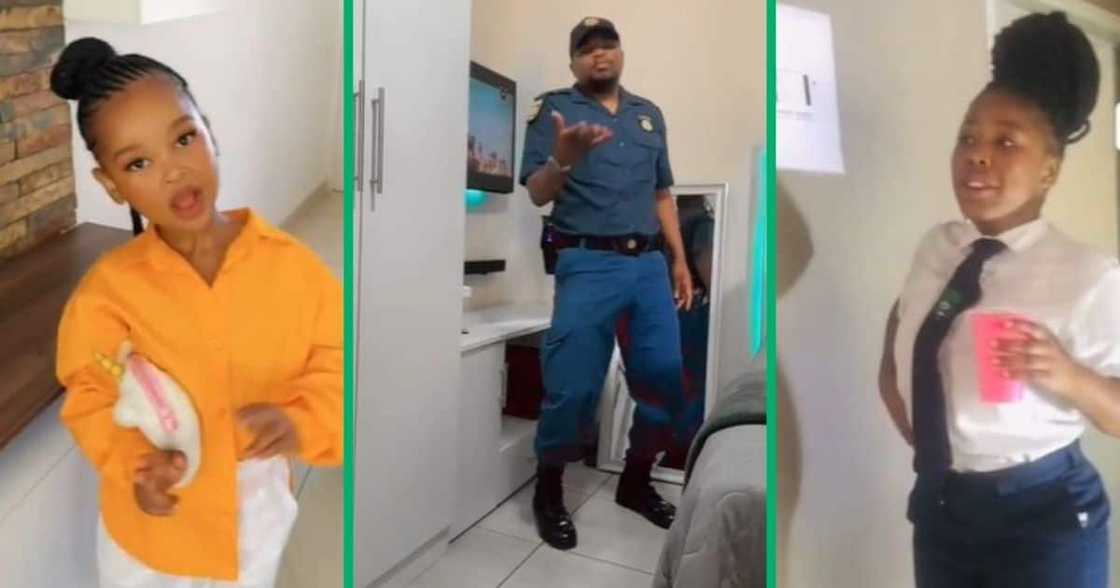 Amapiano moves in TikTok video