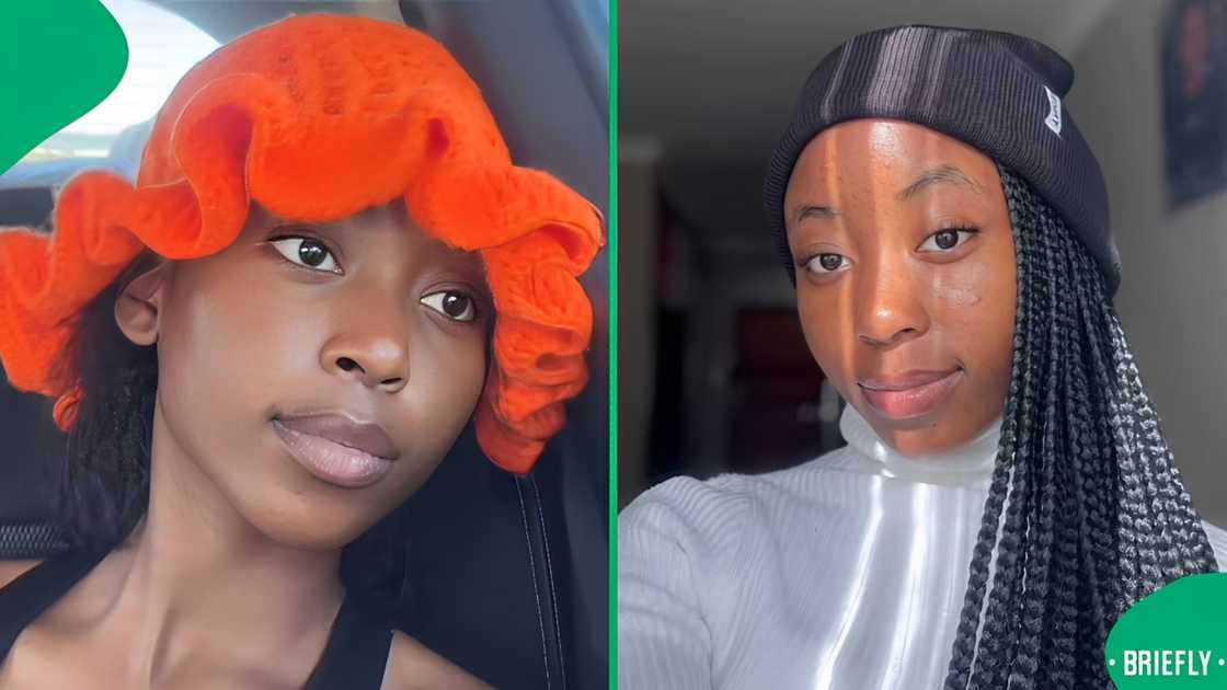 A student showed off her back-to-res grocery haul in a TikTok video.