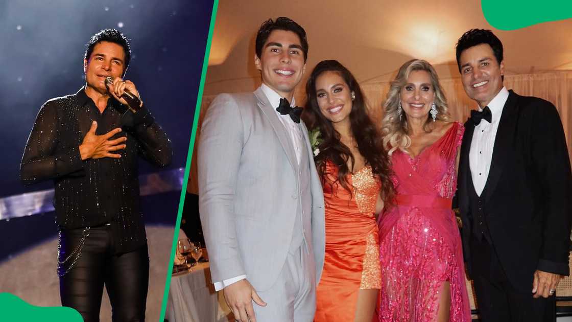 Chayanne, his wife Marilisa, and children Chayanne, his wife Marilisa, and children