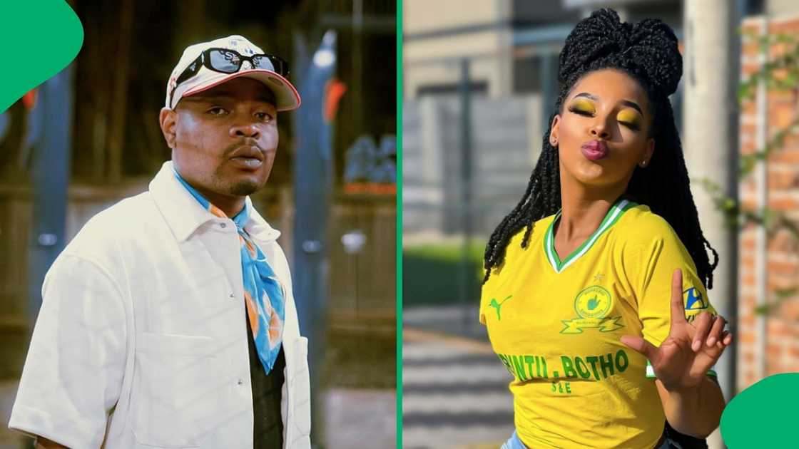 Netizens reacted to Lorraine Moropa and Tyler ICU's love story Netizens reacted to Lorraine Moropa and Tyler ICU's love story