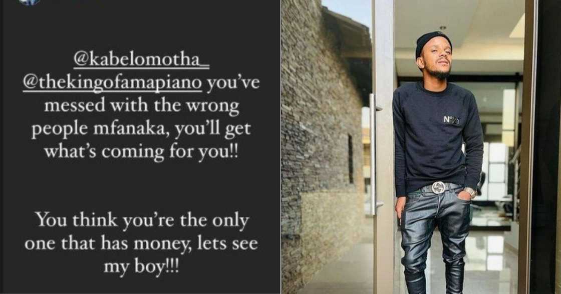 Haibo, Kabza De Small, his bodyguards, accused of assaulting, a young man Haibo, Kabza De Small, his bodyguards, accused of assaulting, a young man