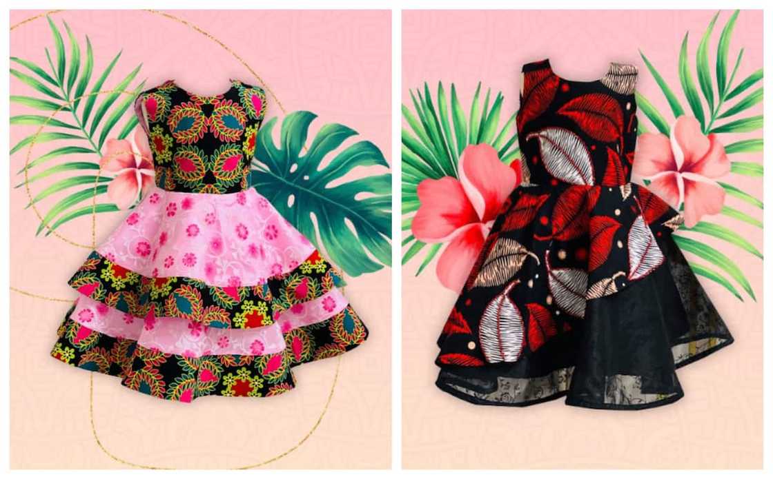 baby Ankara dresses