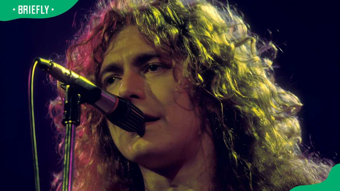 Robert Plant and the Led Zeppelin band in London Robert Plant and the Led Zeppelin band in London