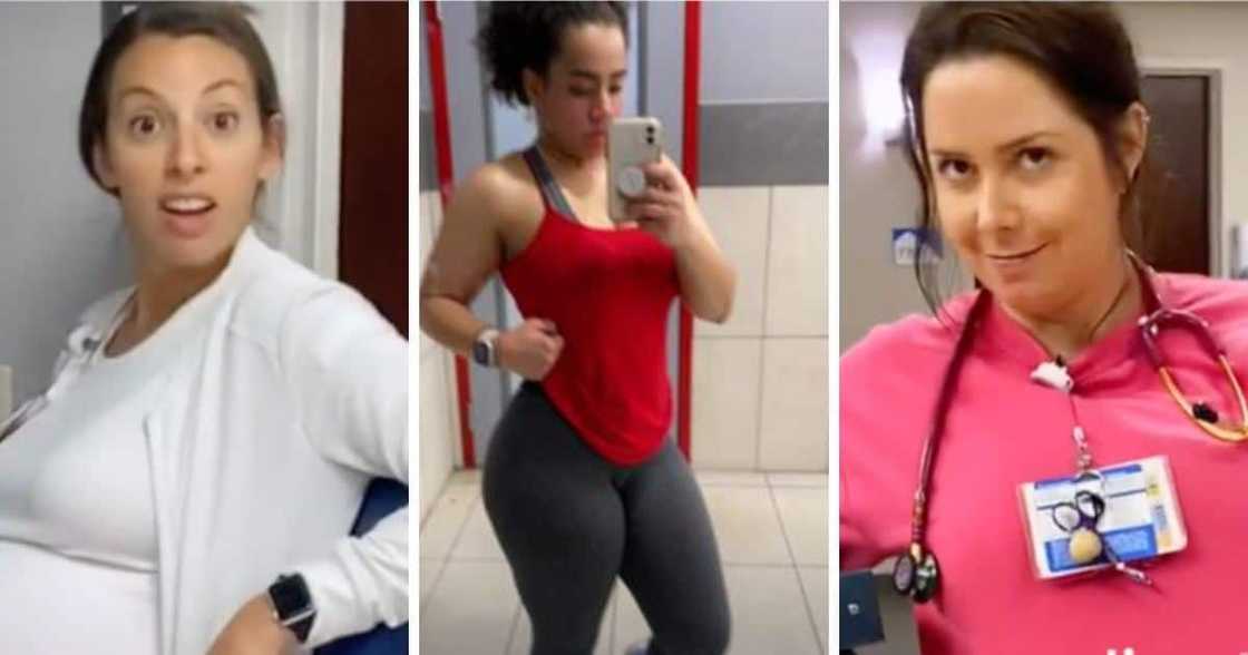 A nurse trends for showing all her pregnant collegues A nurse trends for showing all her pregnant collegues