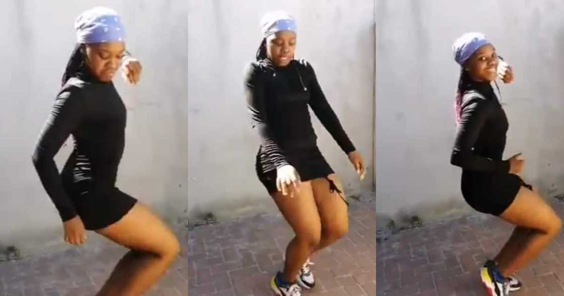 Halala: Young Beautiful Lady Mesmerizes Mzansi with Lit Dance Moves Halala: Young Beautiful Lady Mesmerizes Mzansi with Lit Dance Moves