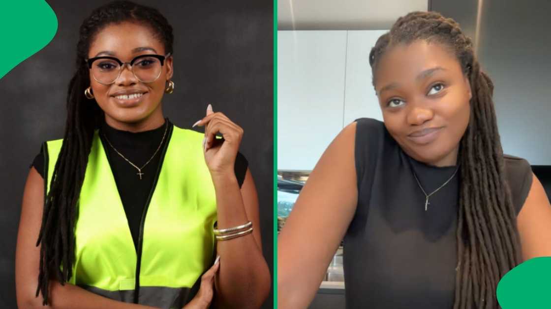 Female interior decorator goes viral after kitchen transformation video surfaces. Female interior decorator goes viral after kitchen transformation video surfaces.