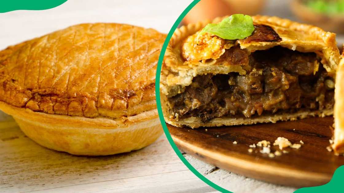 Pepper steak pie recipe