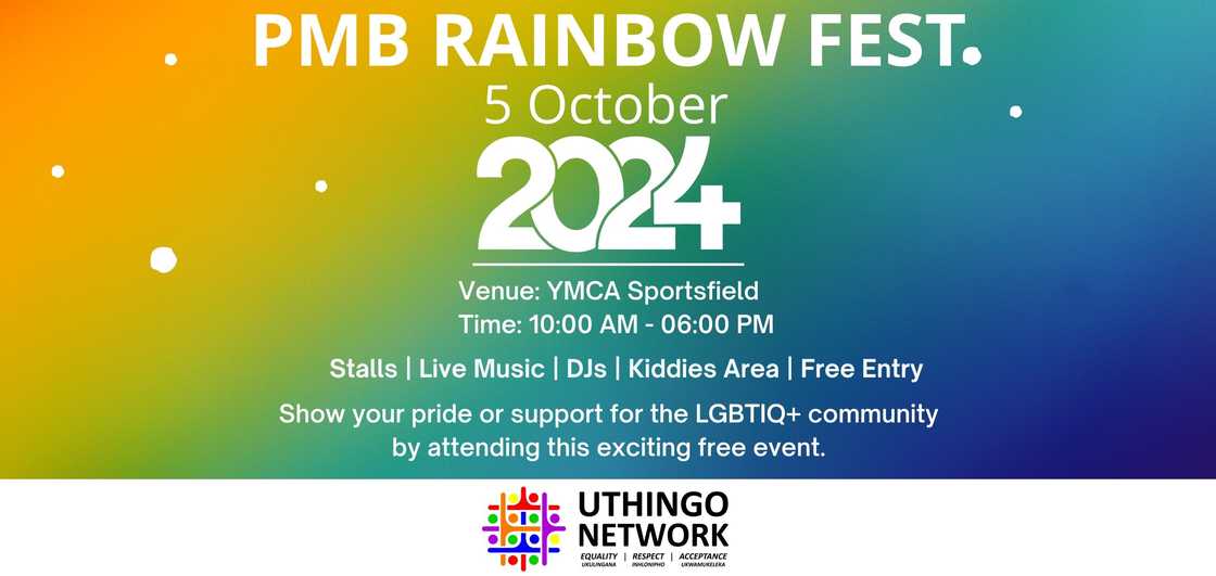 PMB Rainbow Fest hosted by Uthingo Network PMB Rainbow Fest hosted by Uthingo Network