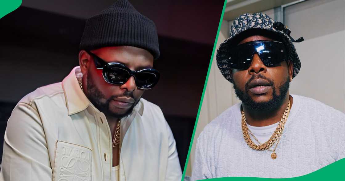 Fans reacted to DJ Maphorisa's video spinning his Gusheshe Fans reacted to DJ Maphorisa's video spinning his Gusheshe