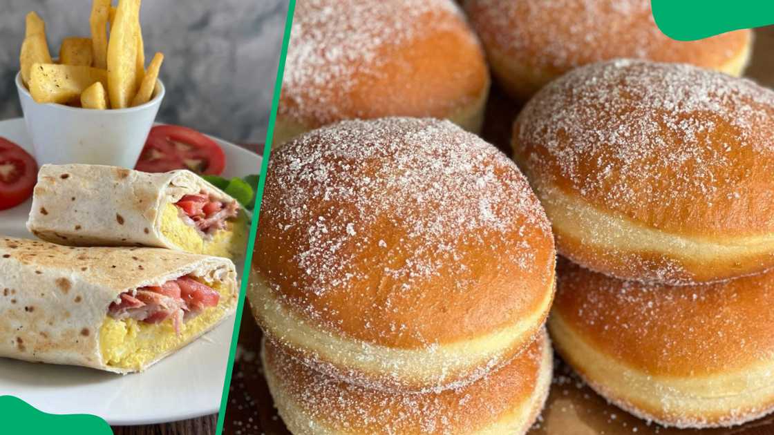 Trecastelli's wraps and cakes (L-R) Trecastelli's wraps and cakes (L-R)