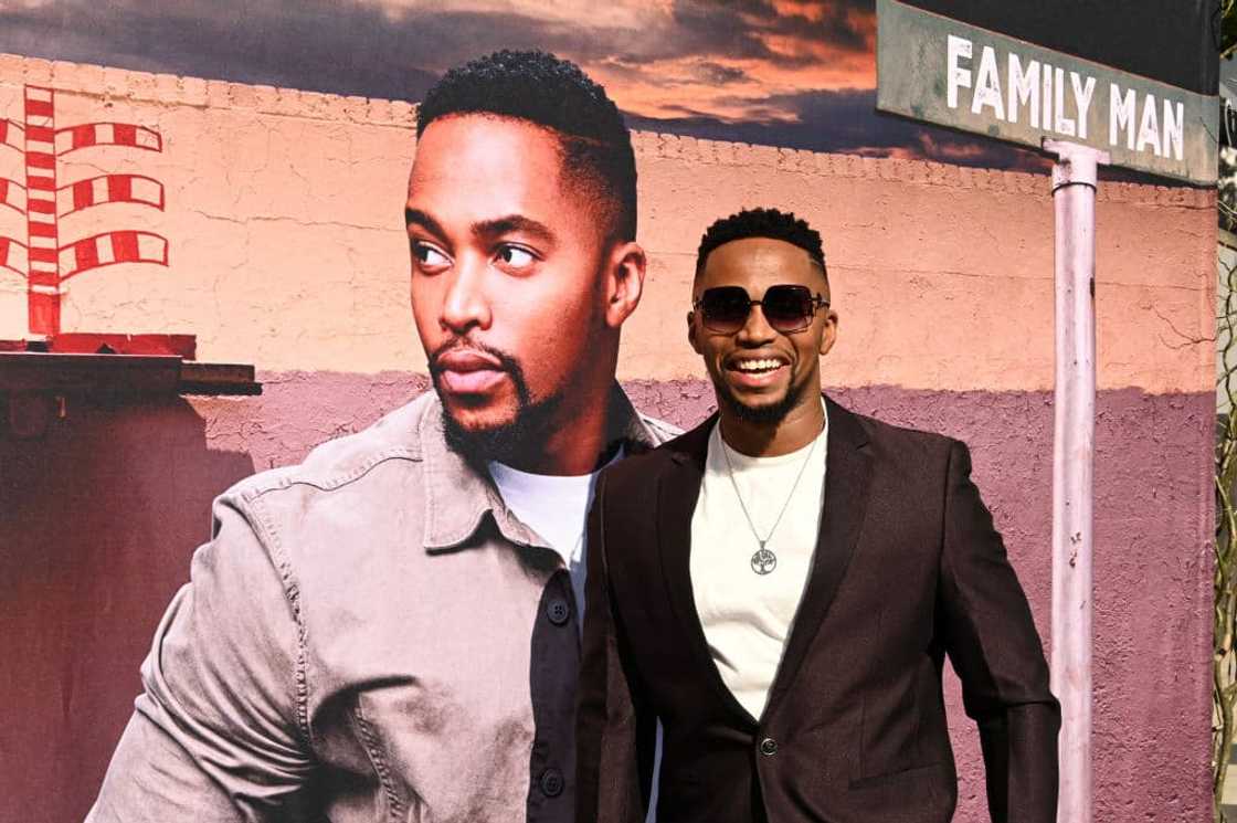 Actor Thabiso Rammusi posing for a photo Actor Thabiso Rammusi posing for a photo