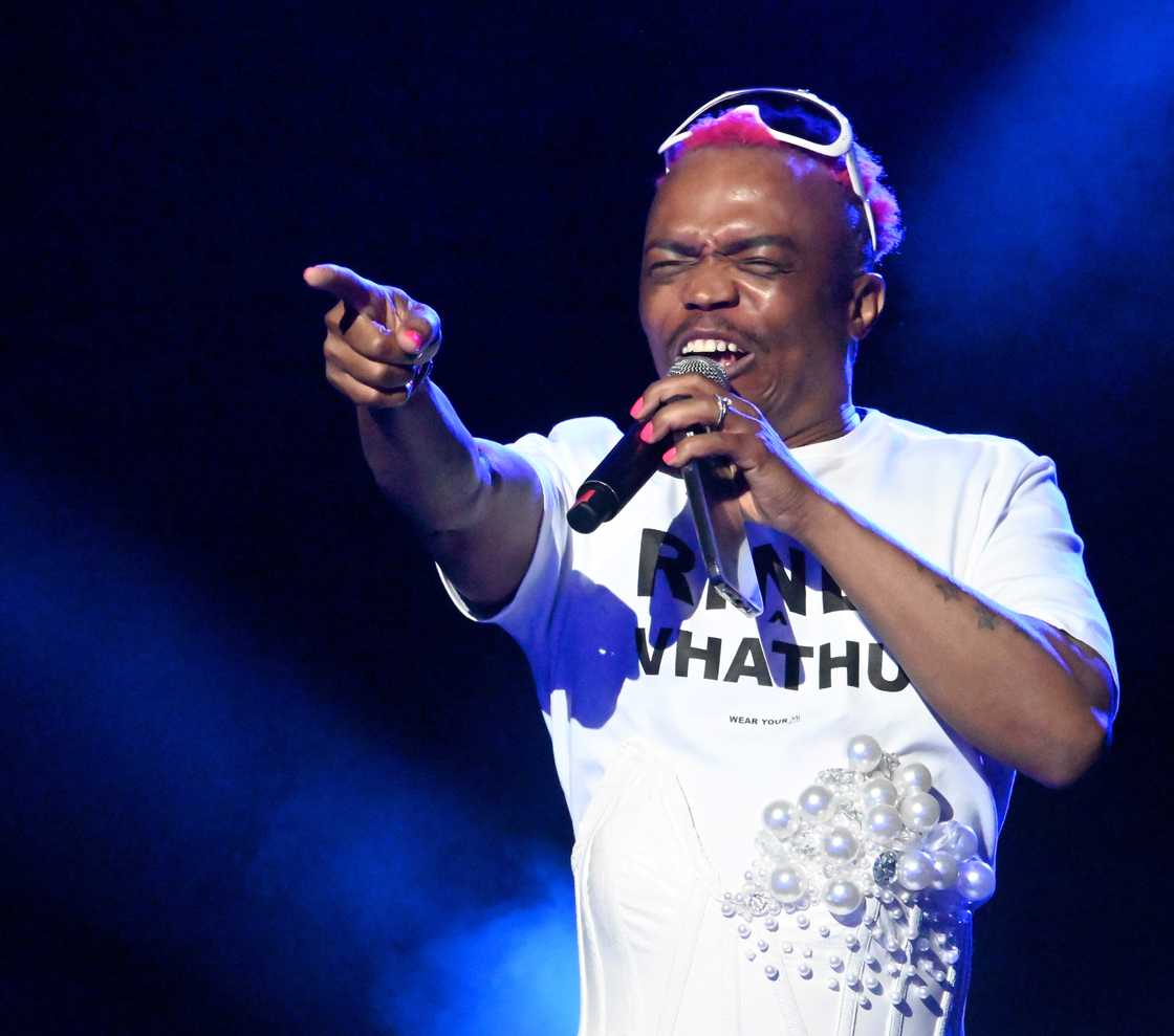 Somizi support a Heritage Day march Somizi support a Heritage Day march