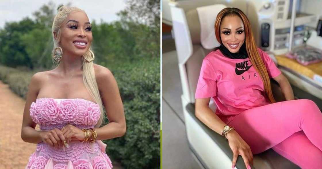 Khanyi Mbau's roast was attended by shars such as DJ Zinhle and Khaya Dladla Khanyi Mbau's roast was attended by shars such as DJ Zinhle and Khaya Dladla