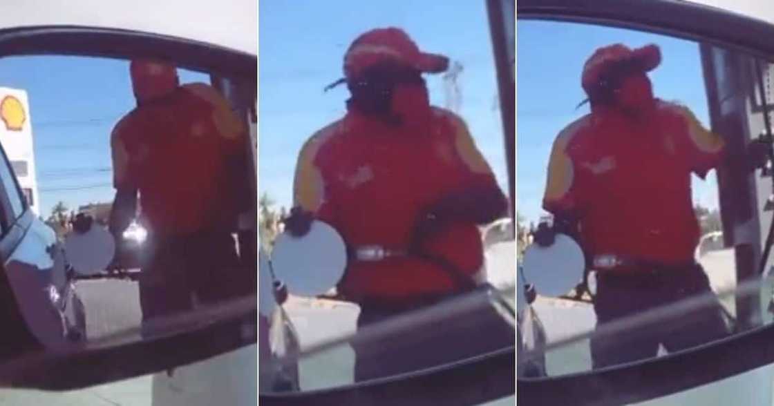 Mzansi, Wowed, Petrol Attendant, Filmed Video. Jamming Song Mzansi, Wowed, Petrol Attendant, Filmed Video. Jamming Song
